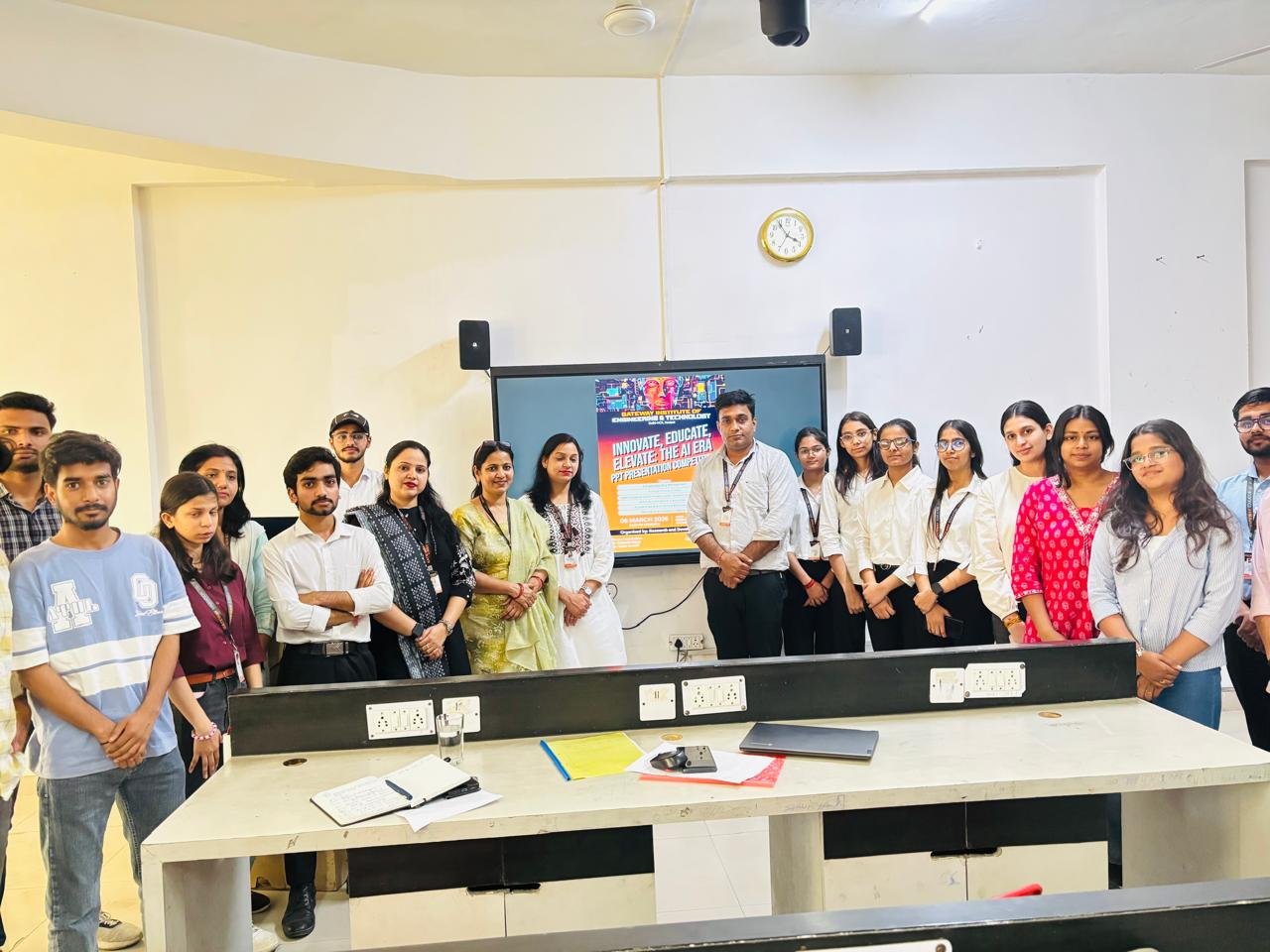 R&D CELL OF GATEWAY EDUCATION ORGANIZED PPT PRESENTATION COMPETITION 