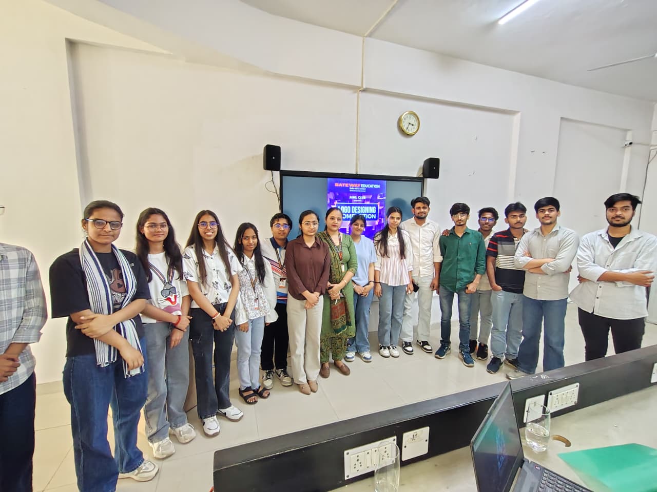 DCS OF GIET ORGANIZED A LOGO DESIGNING COMPETITION 