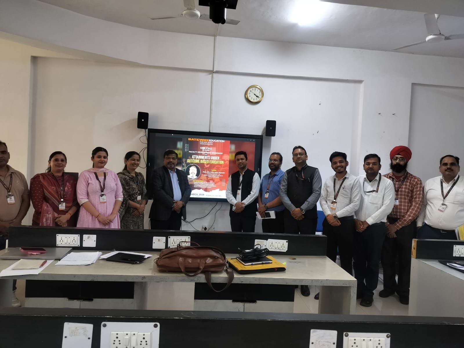 OBE CELL OF GATEWAY EDUCATION ORGANIZED A FDP ON ATTAINMENTS UNDER OBE