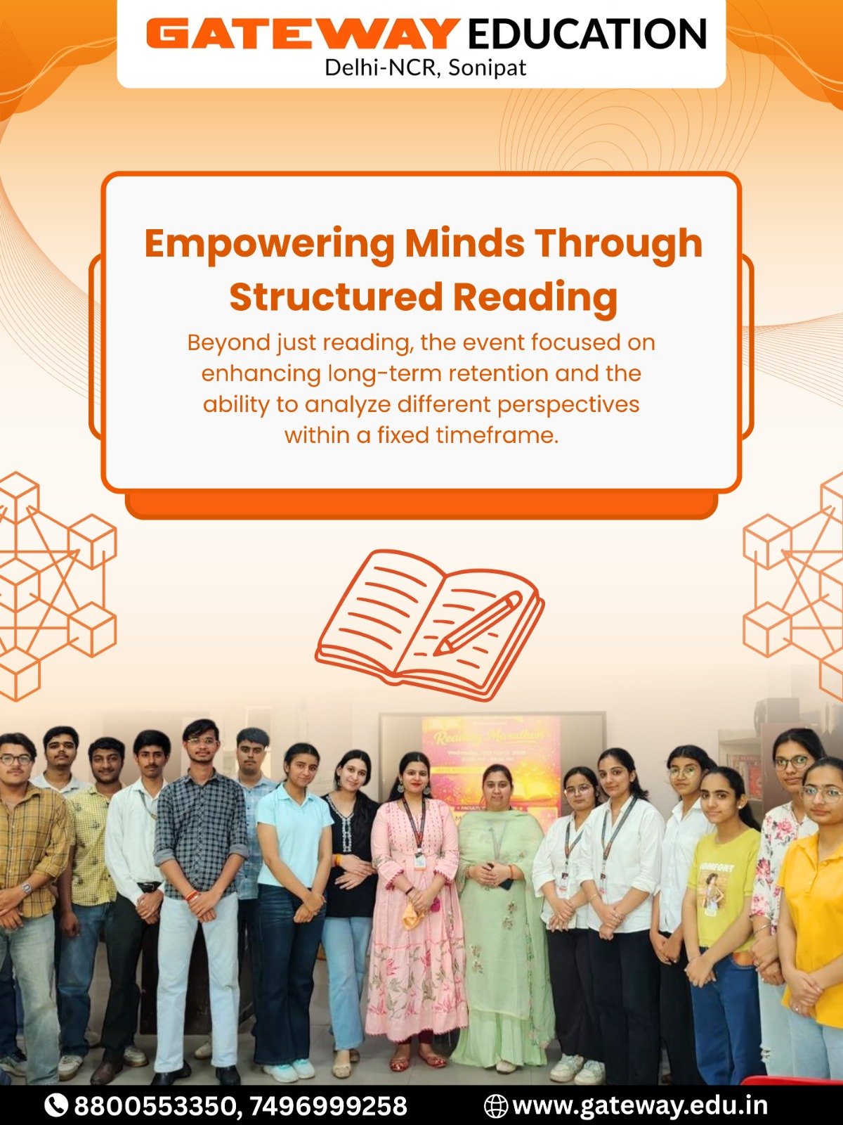 READING CLUB SUCCESSFULLY ORGANIZED A READING MARATHON 