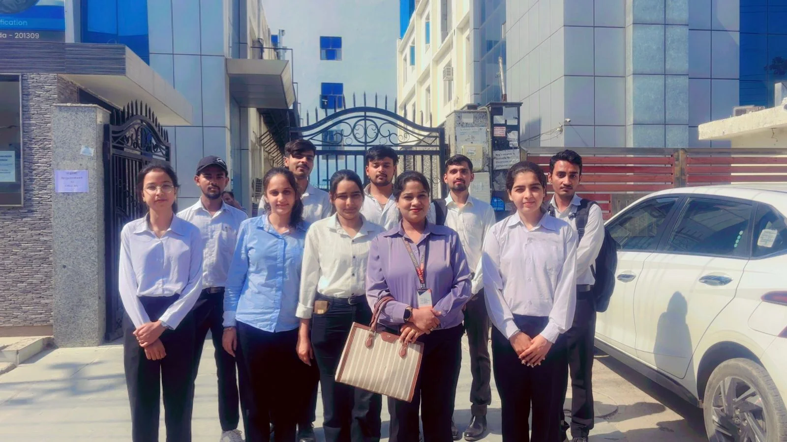 GIET STUDENTS PARTICIPATED IN PLACEMENT DRIVE
