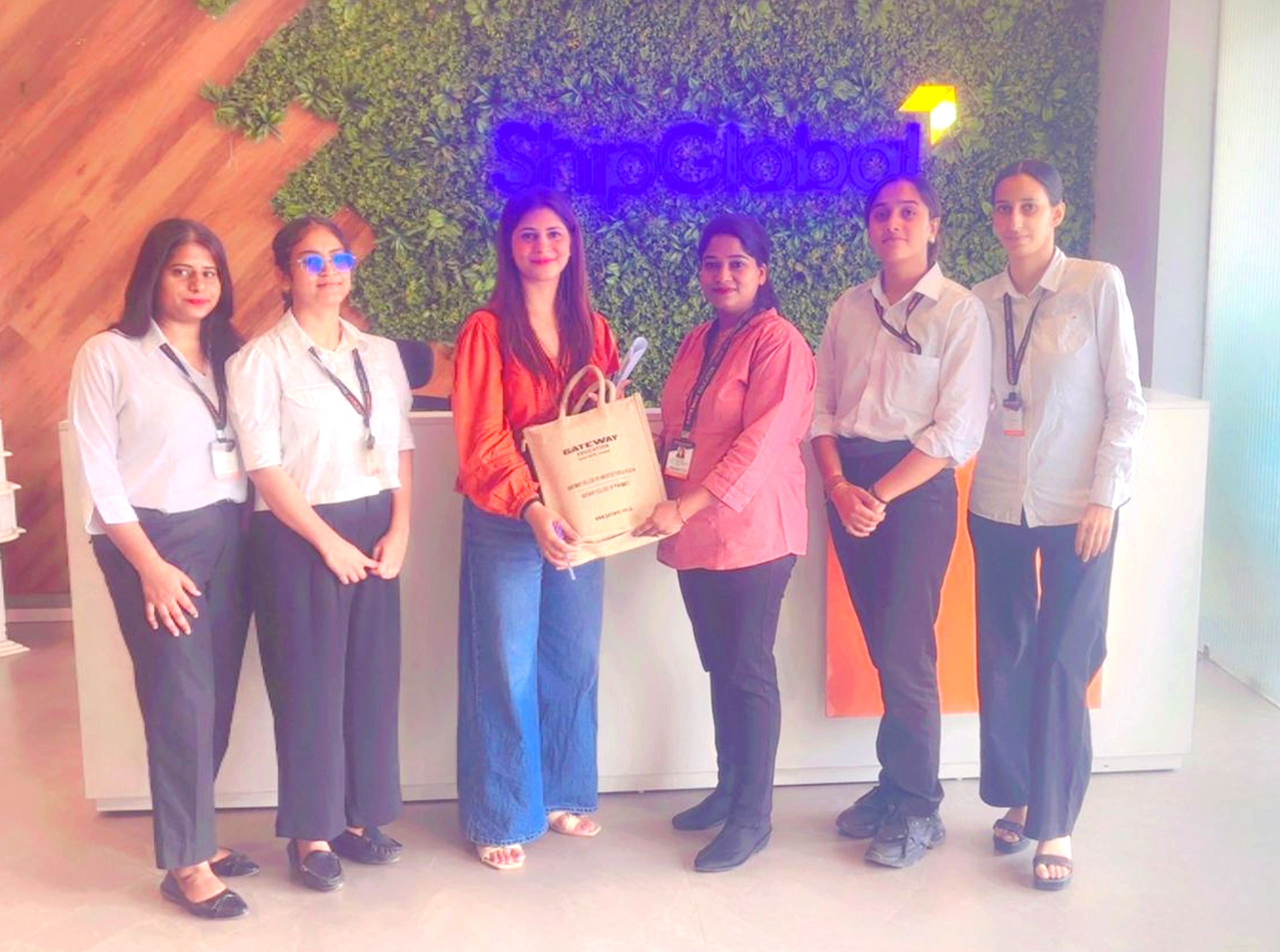 Gateway bba students participate in successful interview dri