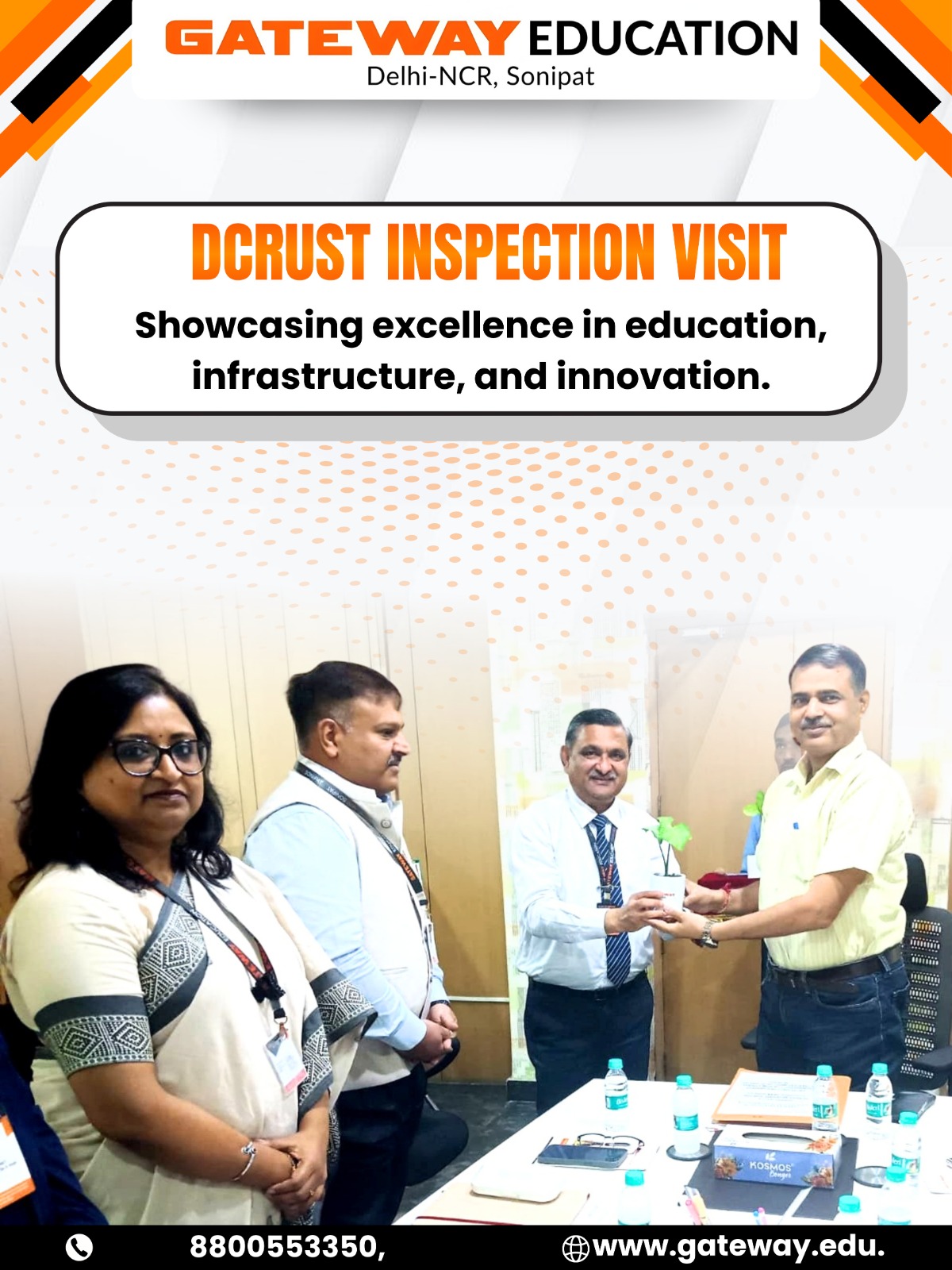PROUD MOMENT FOR GATEWAY EDUCATION 