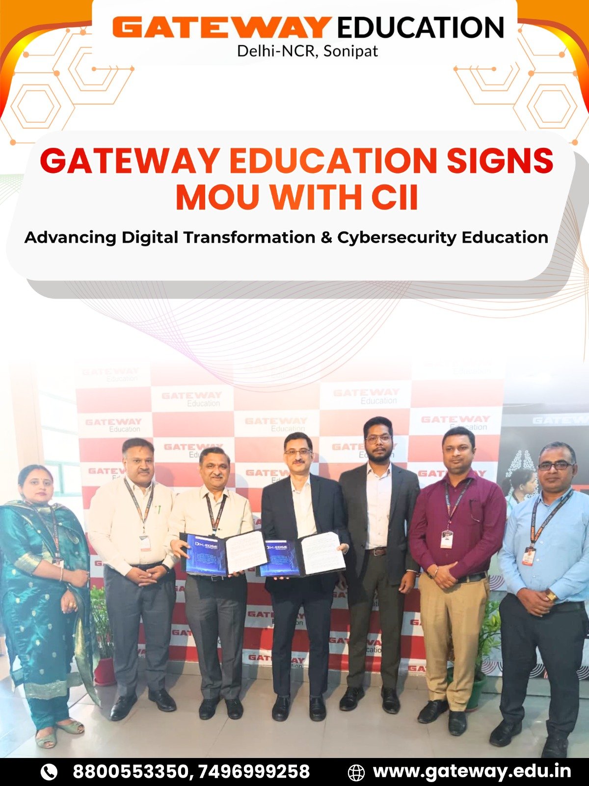 Gateway education signed an mou with cii 