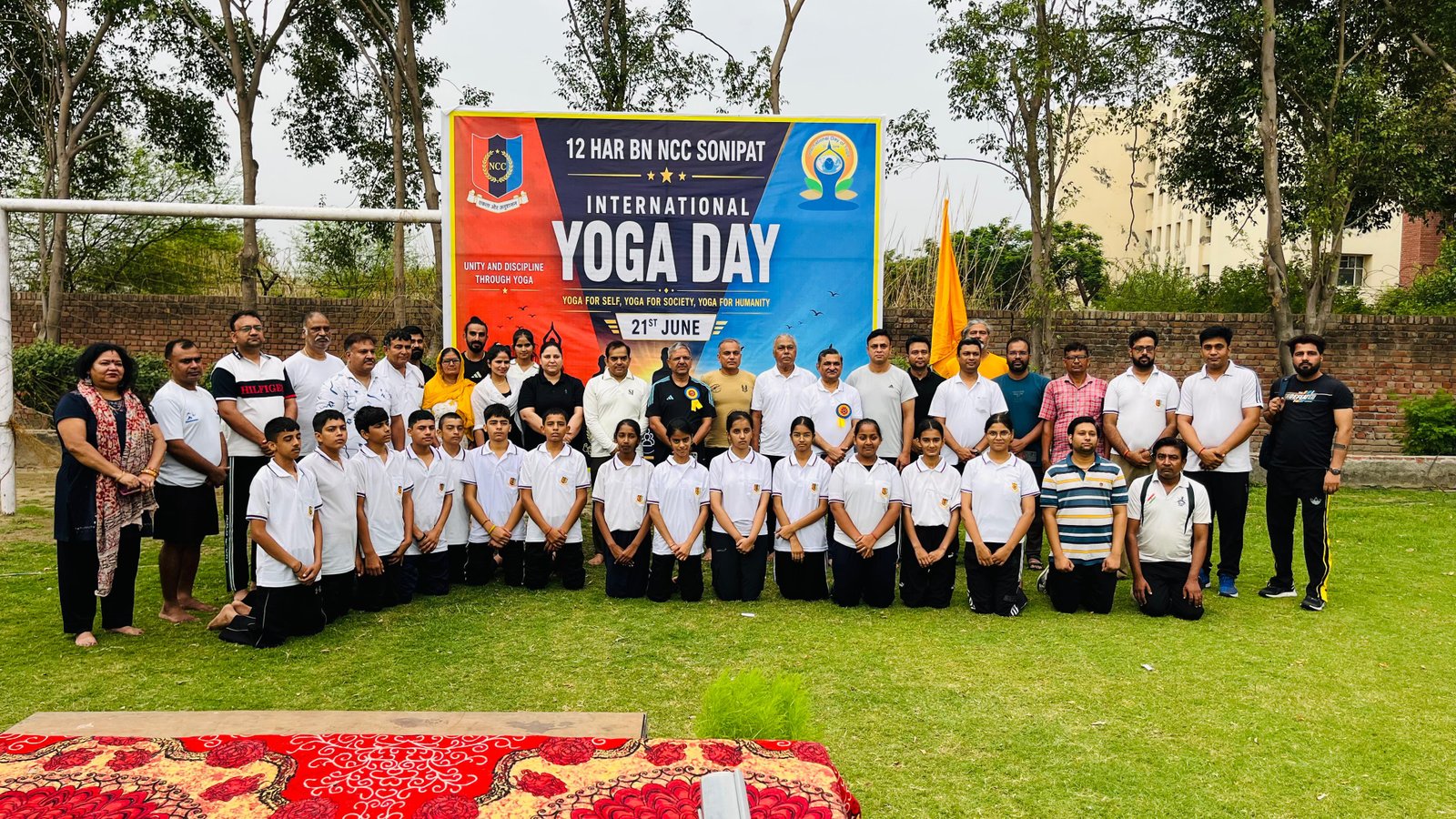 Gateway education celebrated 12th international yoga day