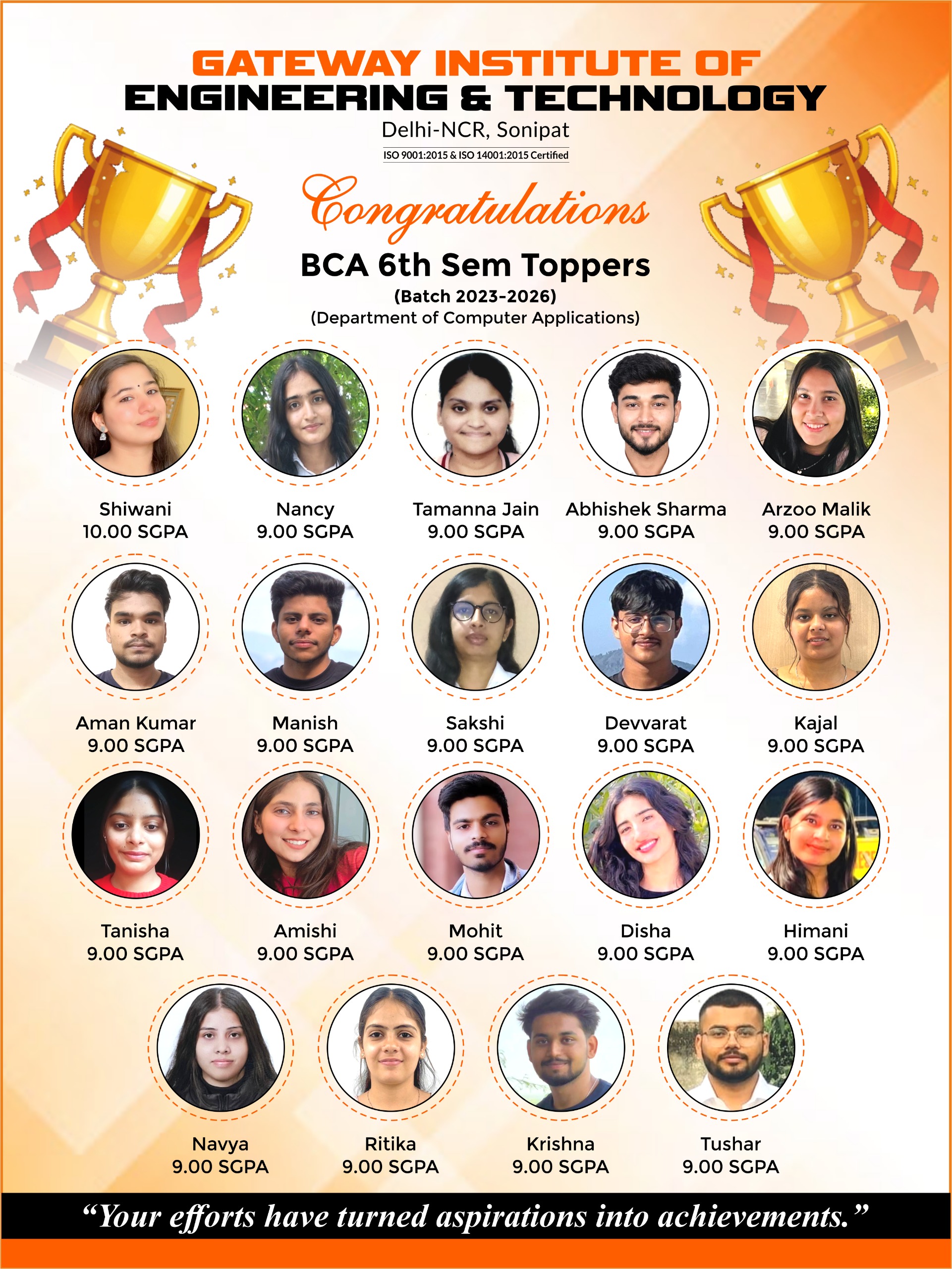 Proud moment for gateway education 