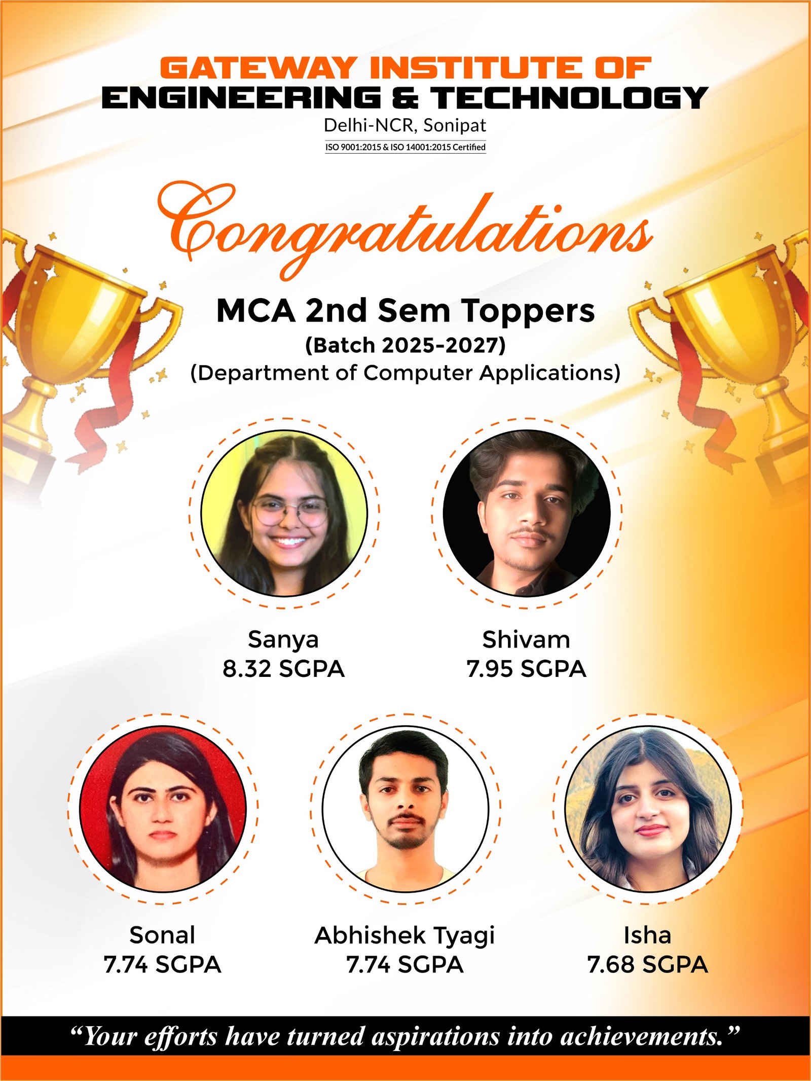 Proud moment for gateway education 