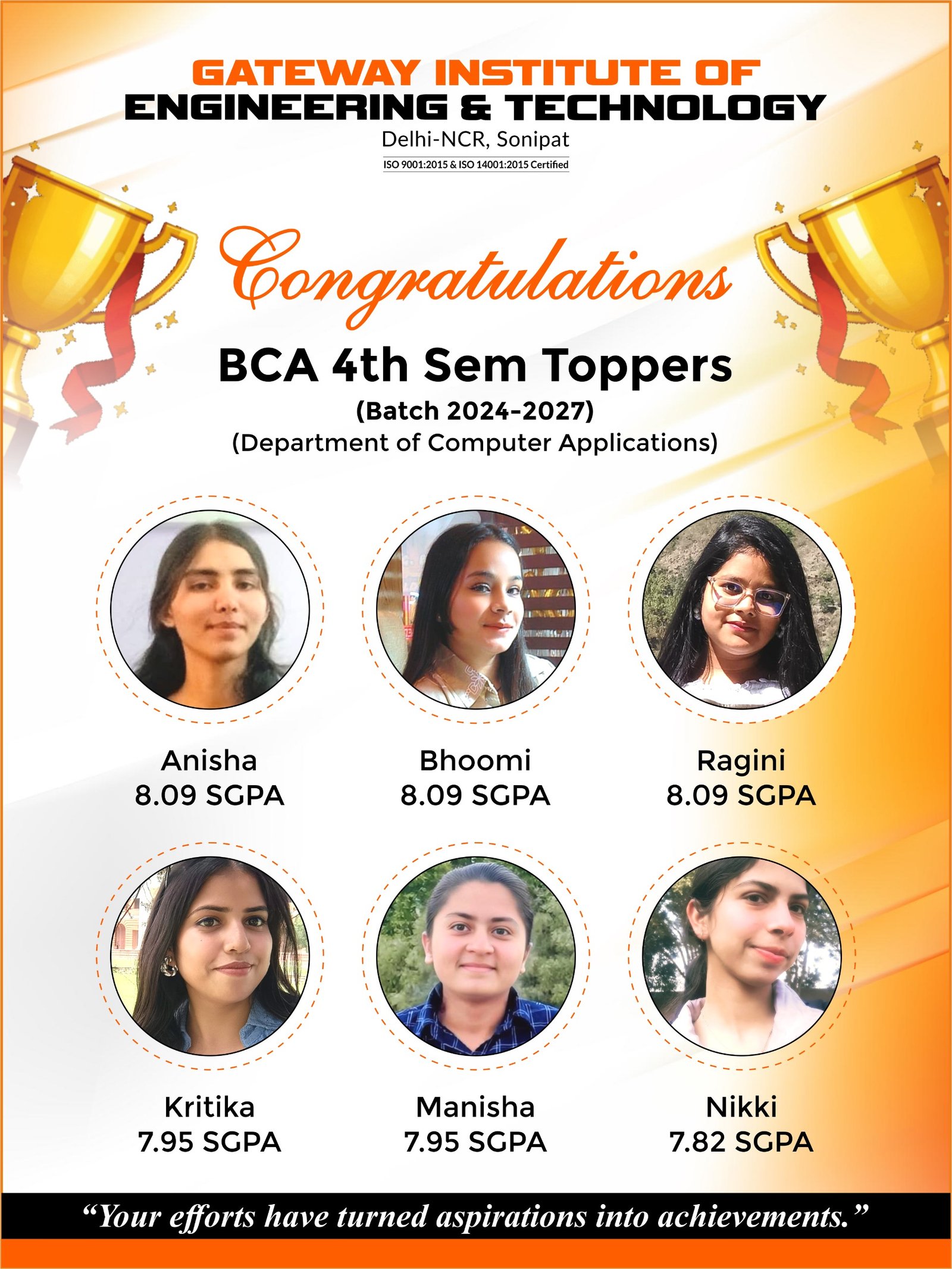 Proud moment for gateway education 