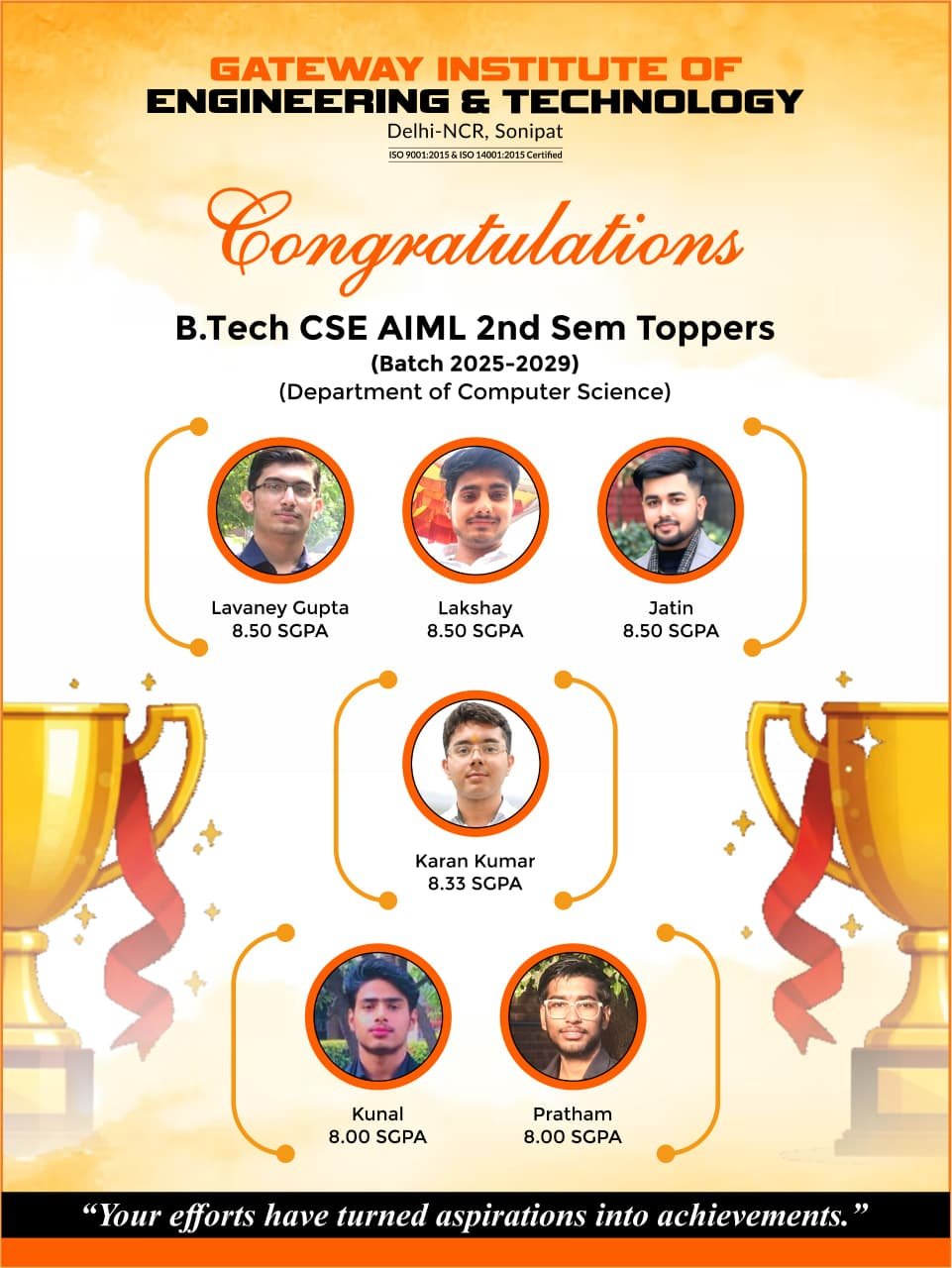 Proud moment for gateway education 
