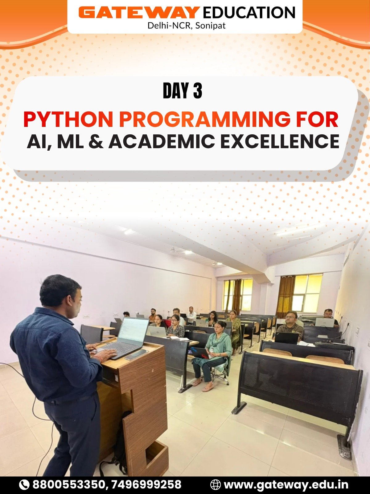 Dcs of giet organized 3rd of fdp on ai & ml tools
