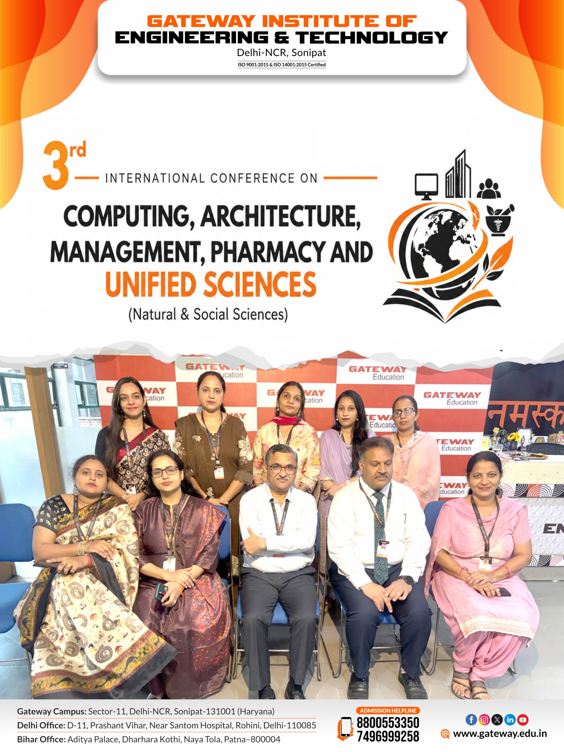Giet organized 3rd international conference on computing, ar