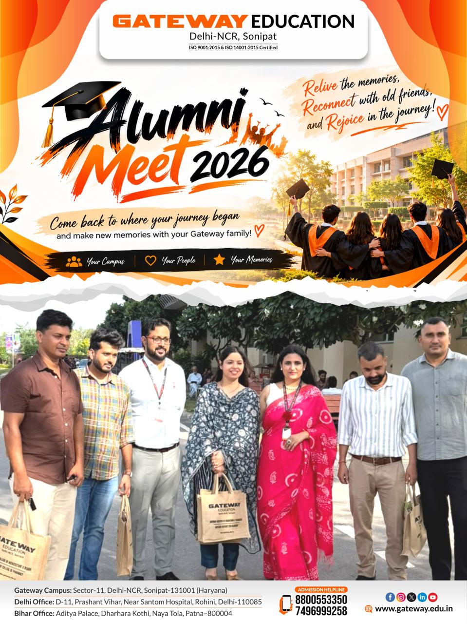 Gateway education organied an alimni meet 2026