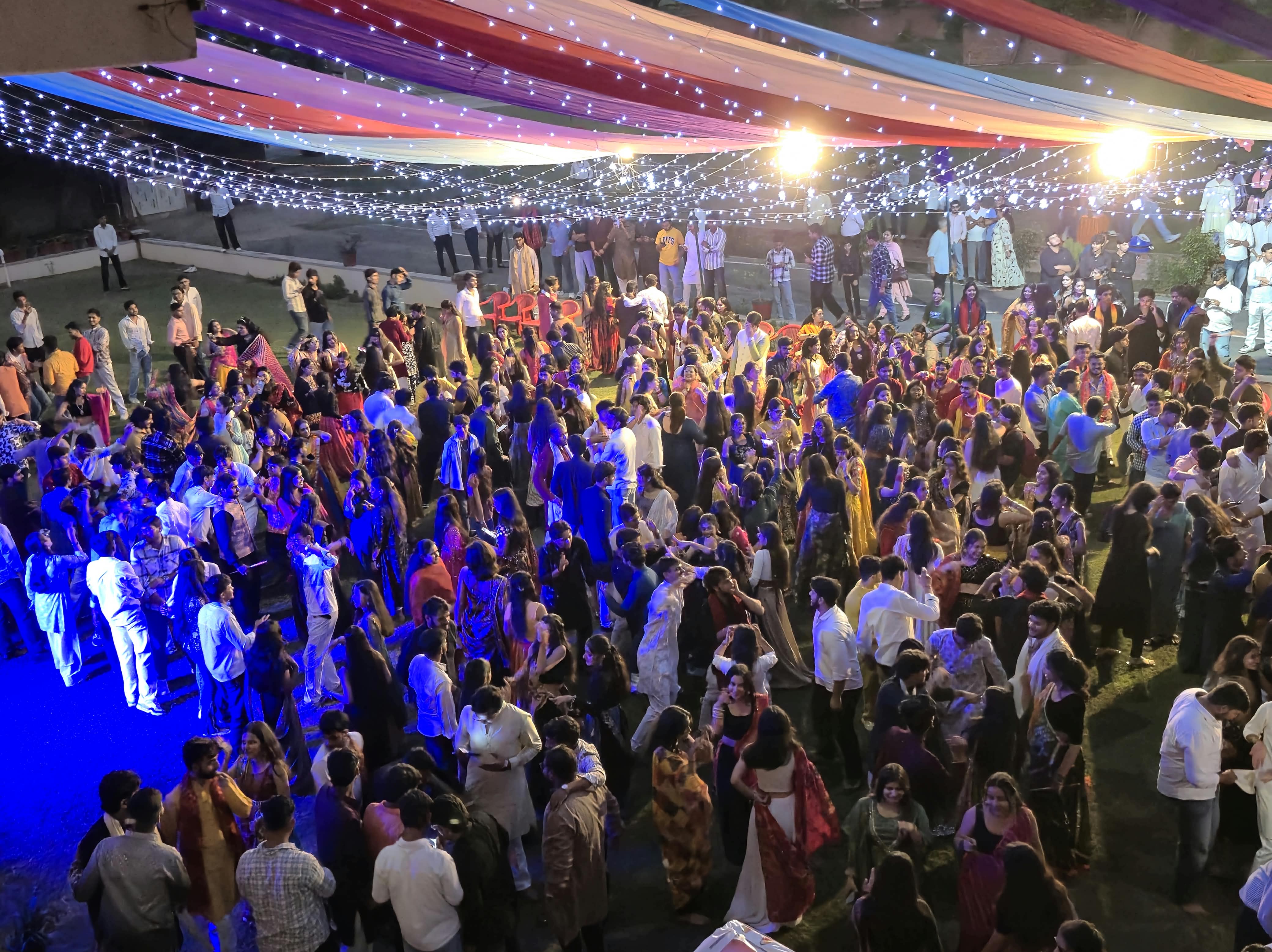 Gateway college celebrated dandiya night