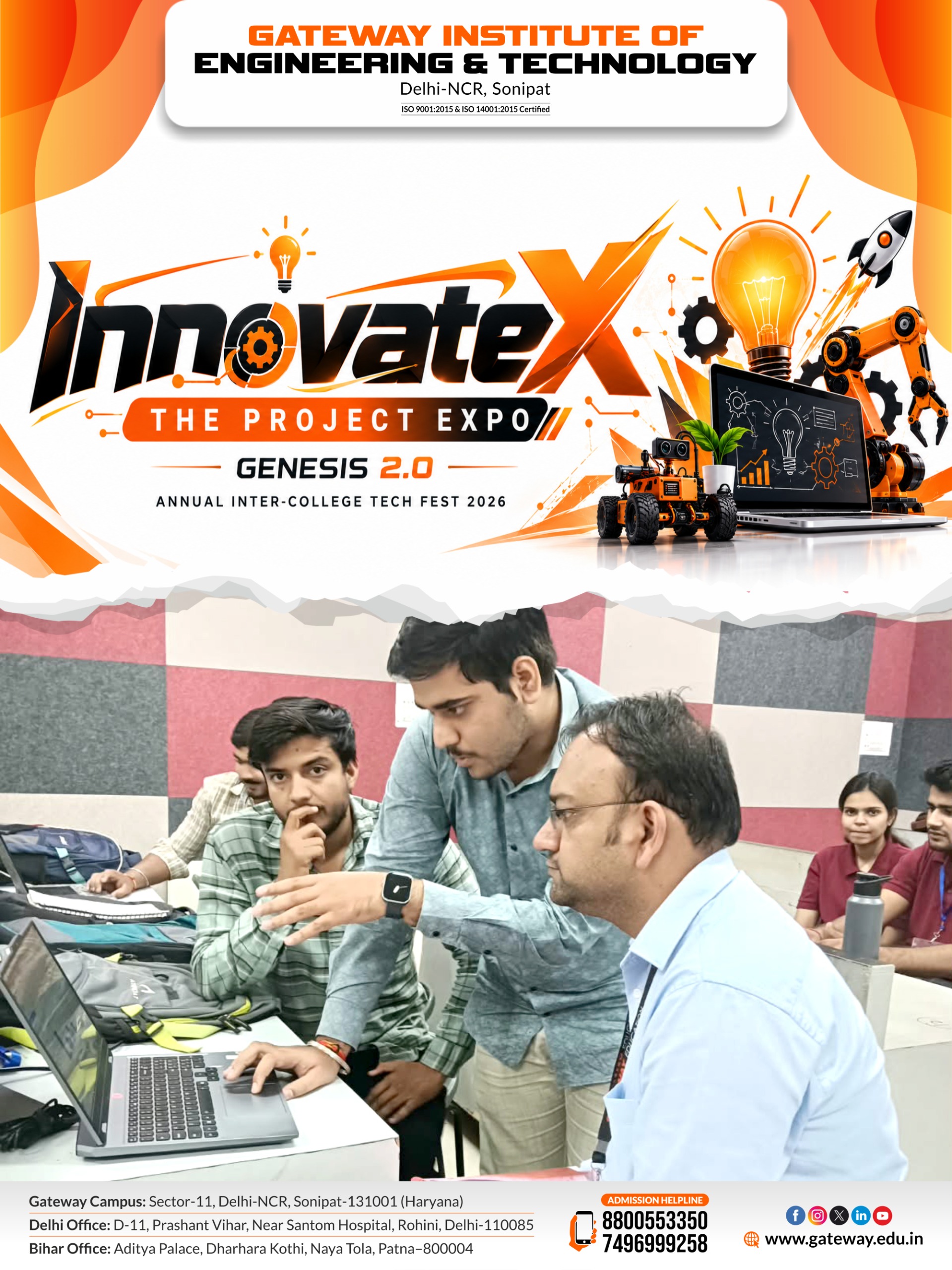 Innovatex - the project expo-genesis 2.0 i annual inter coll